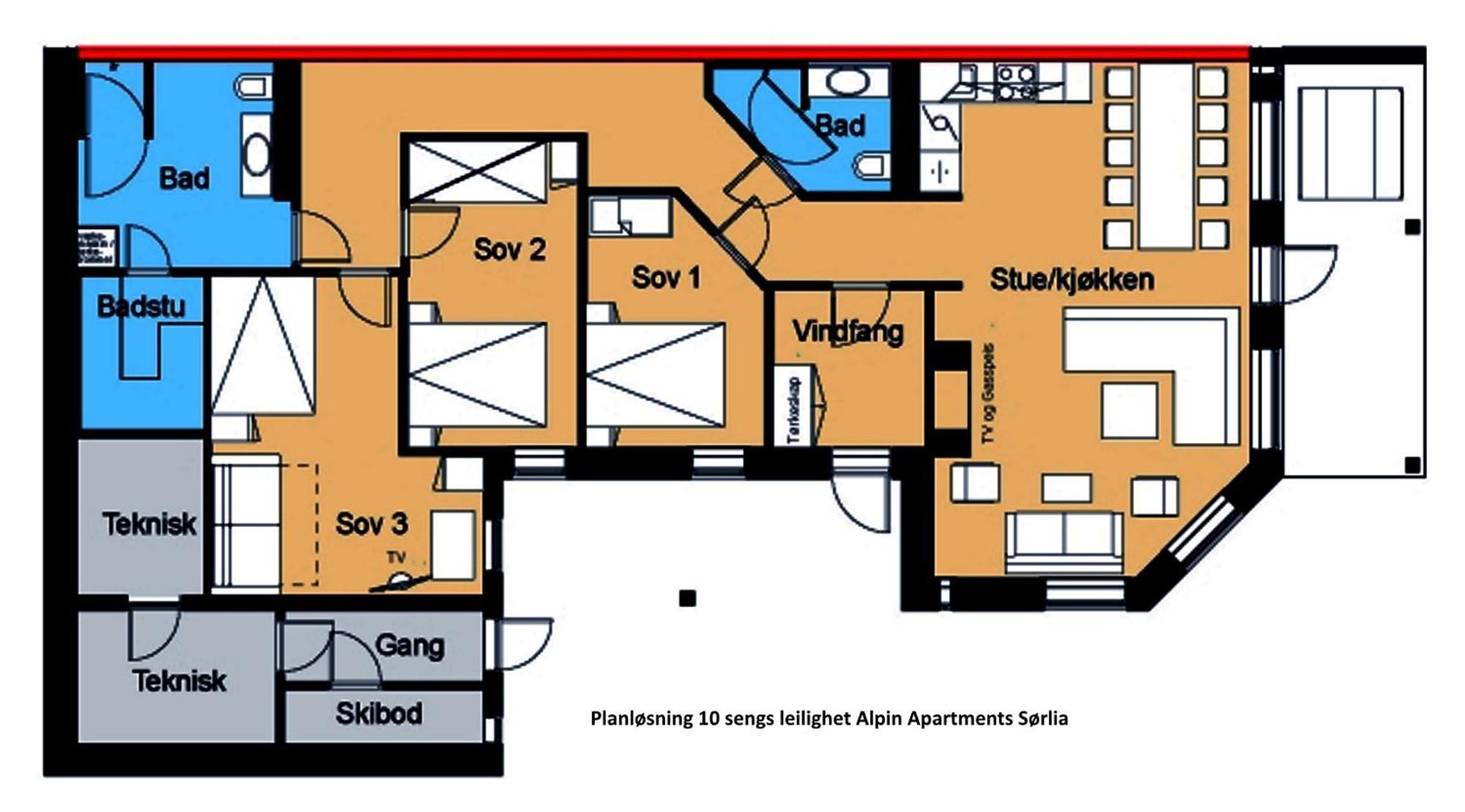 Alpin Sørlia Lejlighedshotel 4*